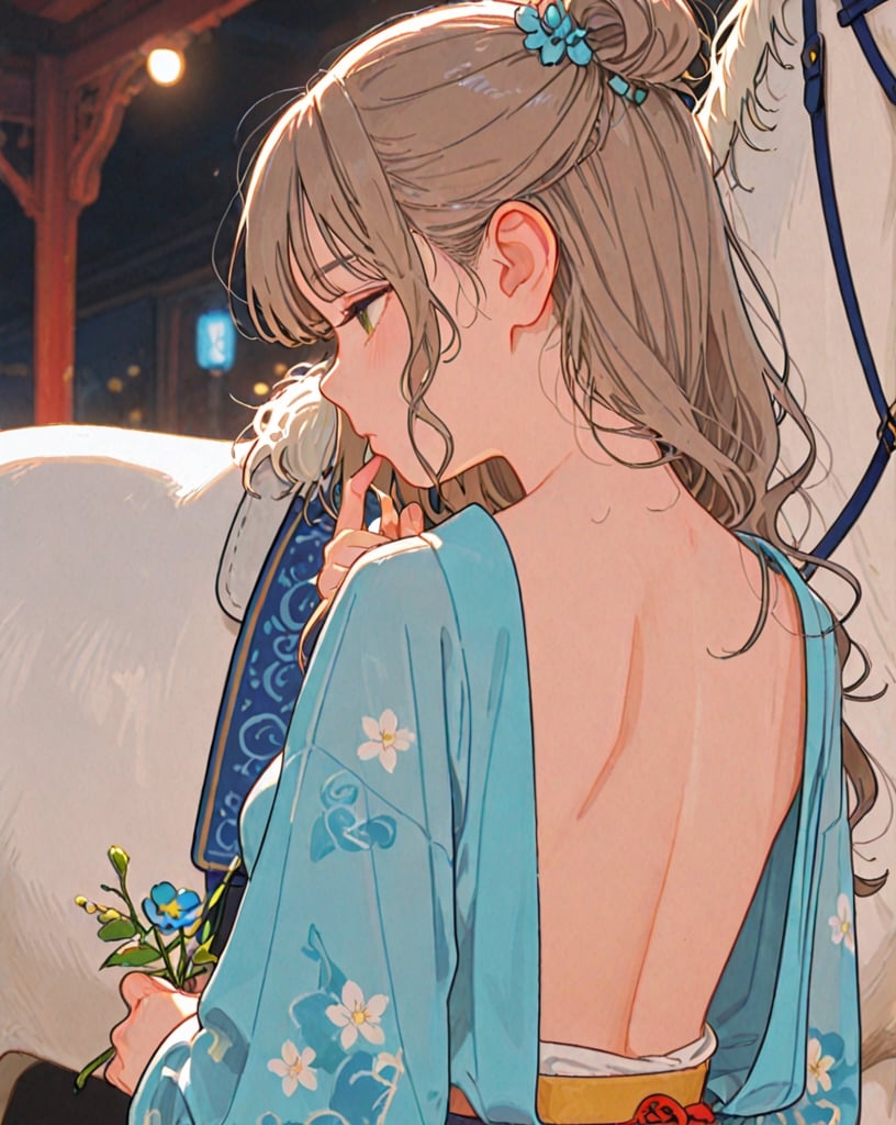 AI-generated image analyzed by PromptLens