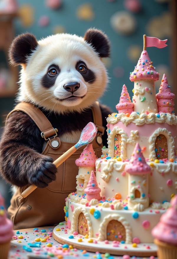 AI-generated image analyzed by PromptLens