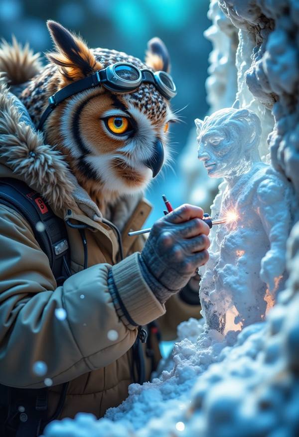 AI-generated image analyzed by PromptLens