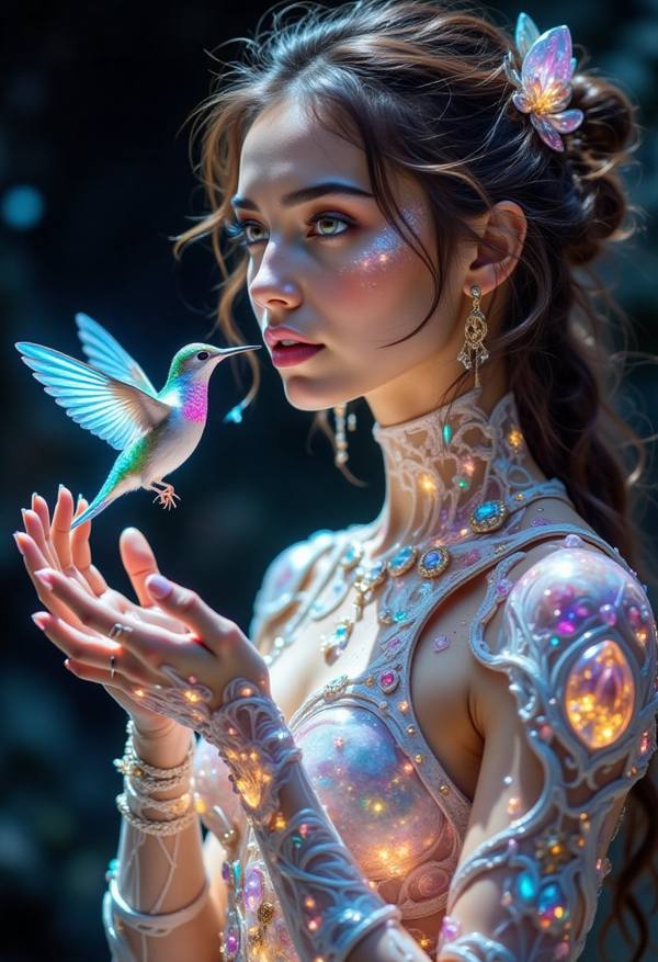 AI-generated image analyzed by PromptLens