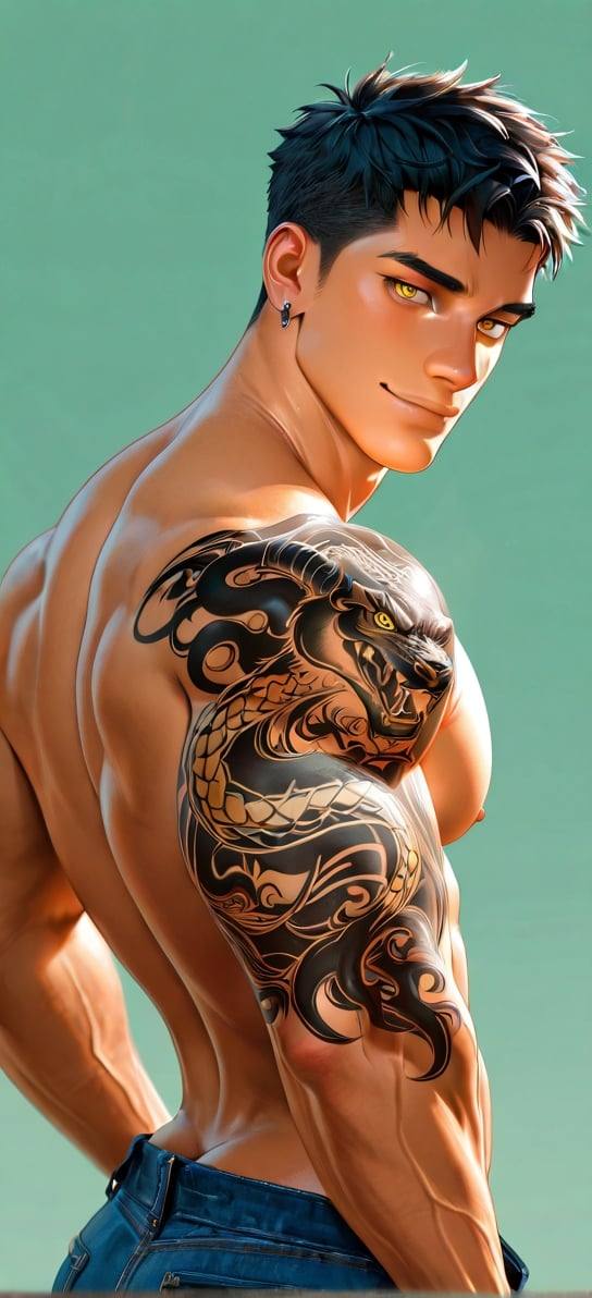 AI-generated image analyzed by PromptLens