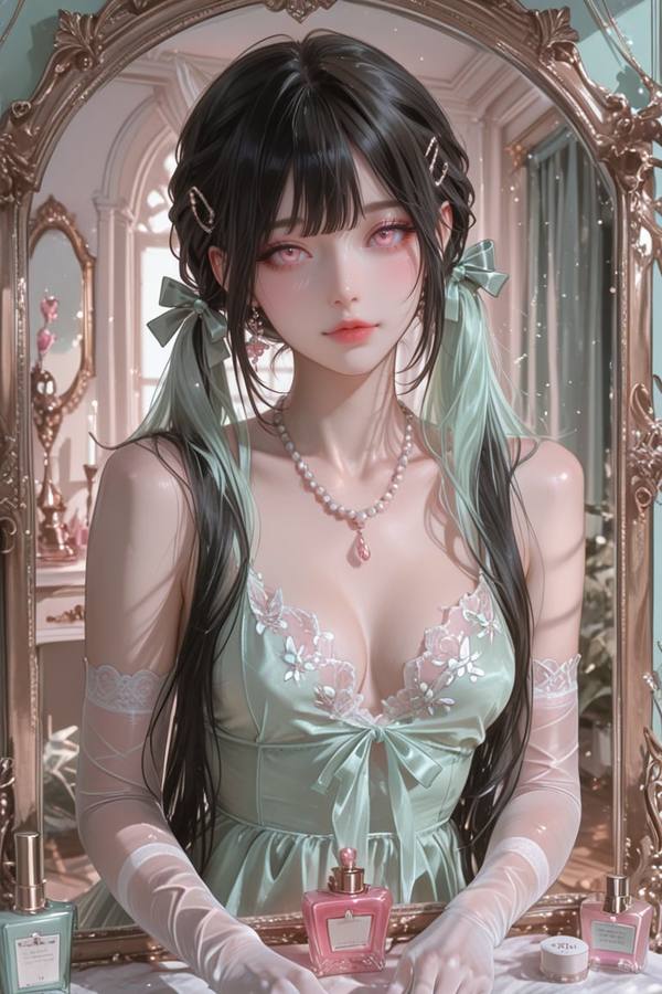 AI-generated image analyzed by PromptLens