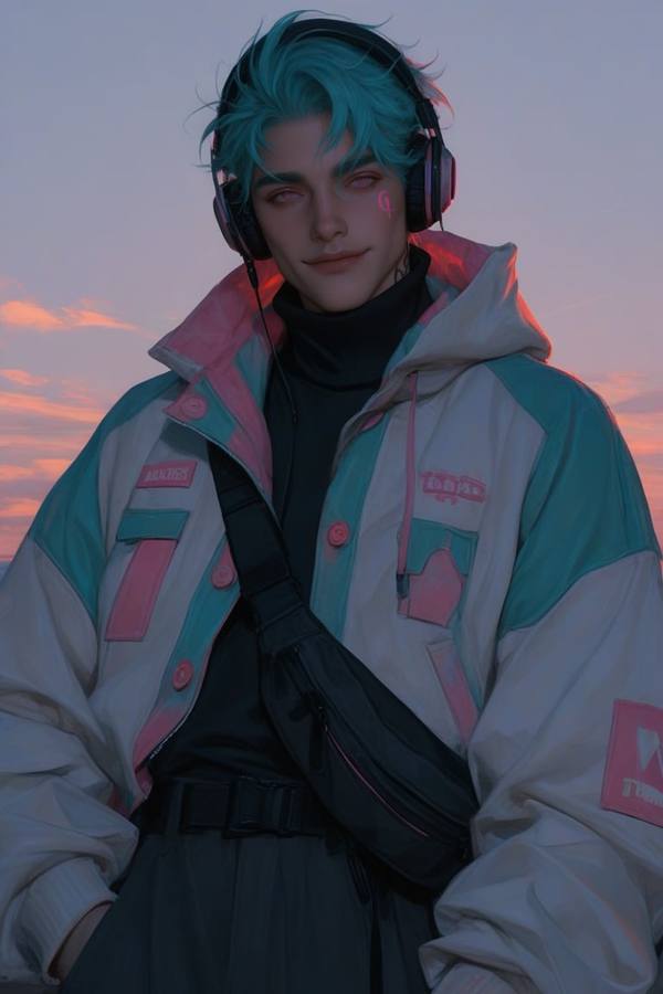 AI-generated image analyzed by PromptLens