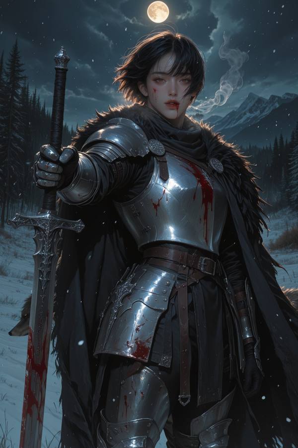 AI-generated image analyzed by PromptLens