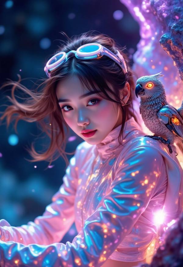 AI-generated image analyzed by PromptLens