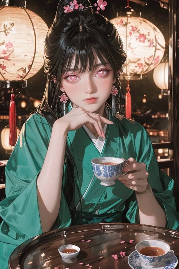 AI-generated image analyzed by PromptLens