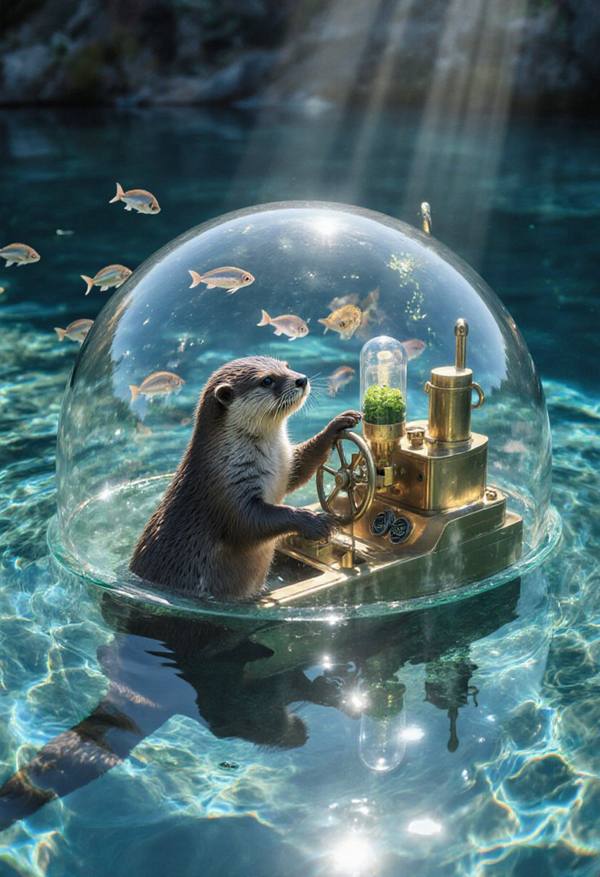 AI-generated image analyzed by PromptLens