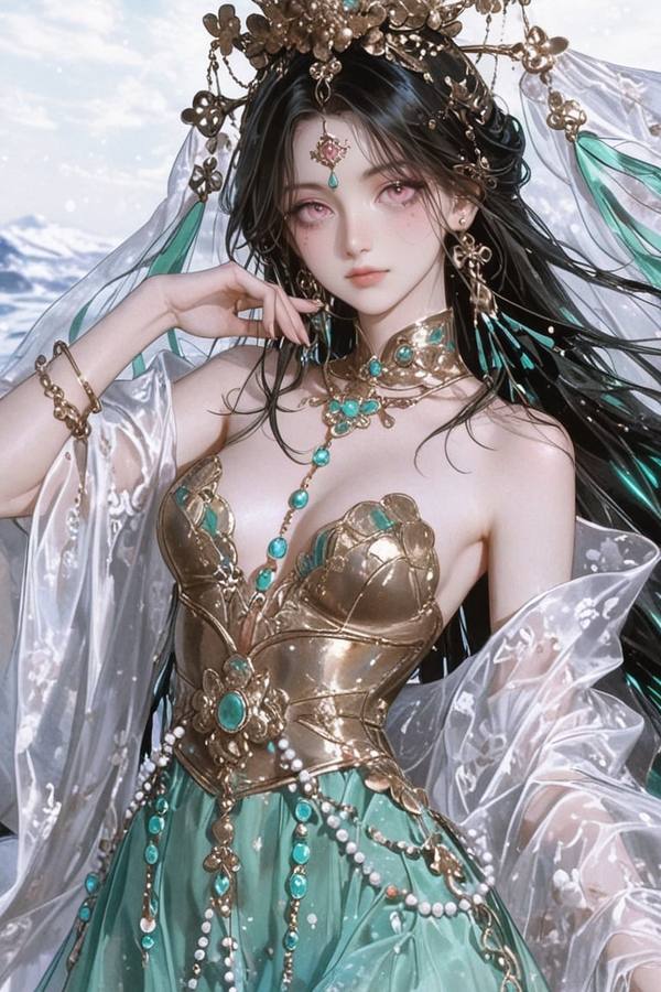 AI-generated image analyzed by PromptLens