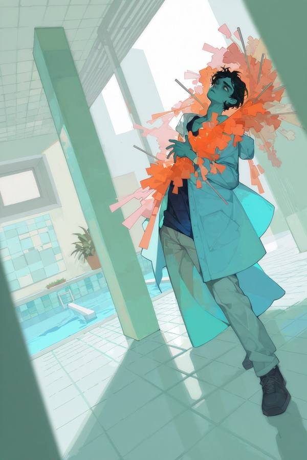 AI-generated image analyzed by PromptLens