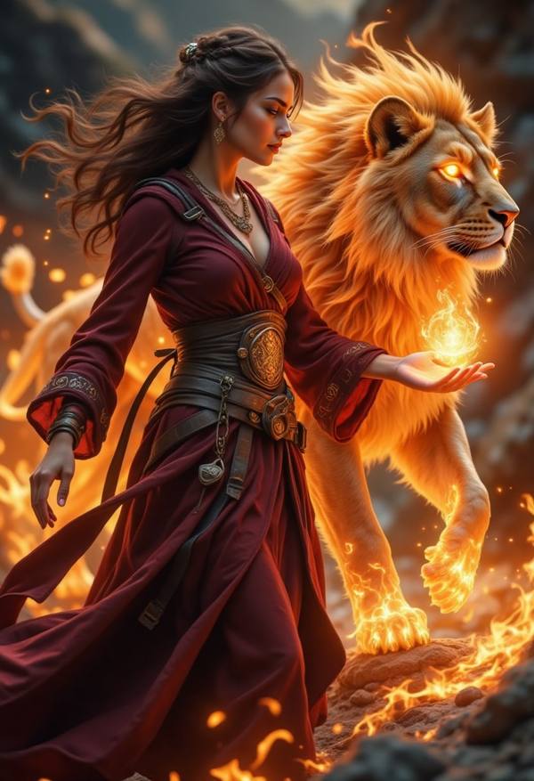 AI-generated image analyzed by PromptLens