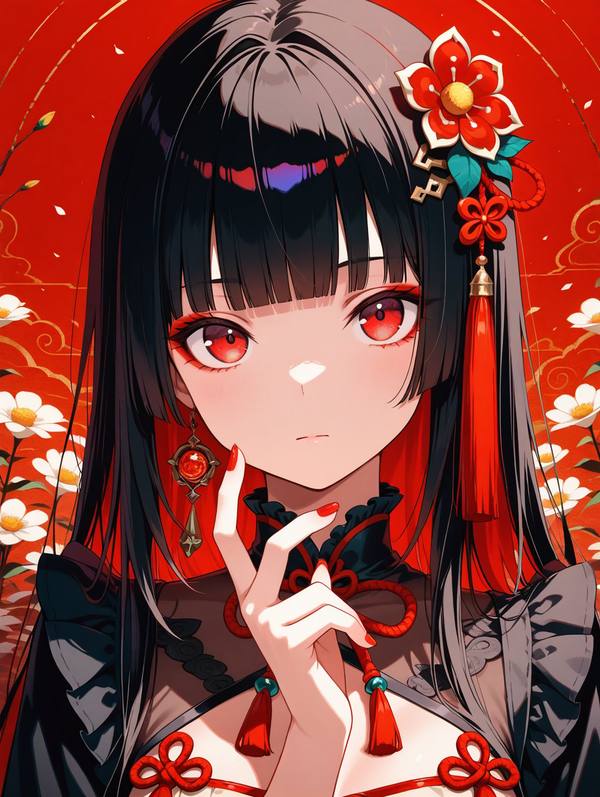 AI-generated image analyzed by PromptLens