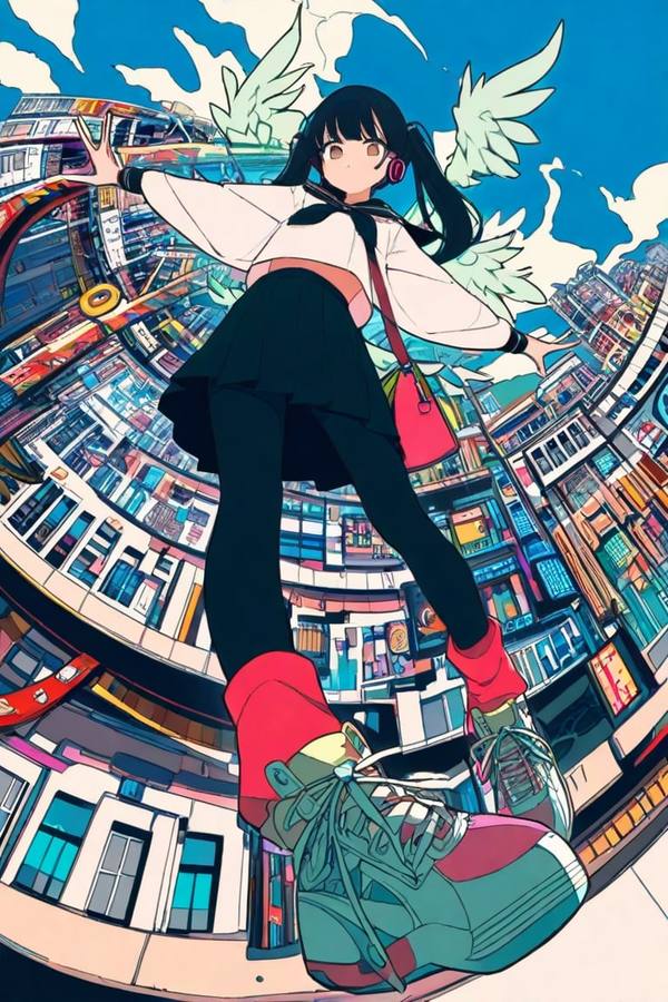 AI-generated image analyzed by PromptLens