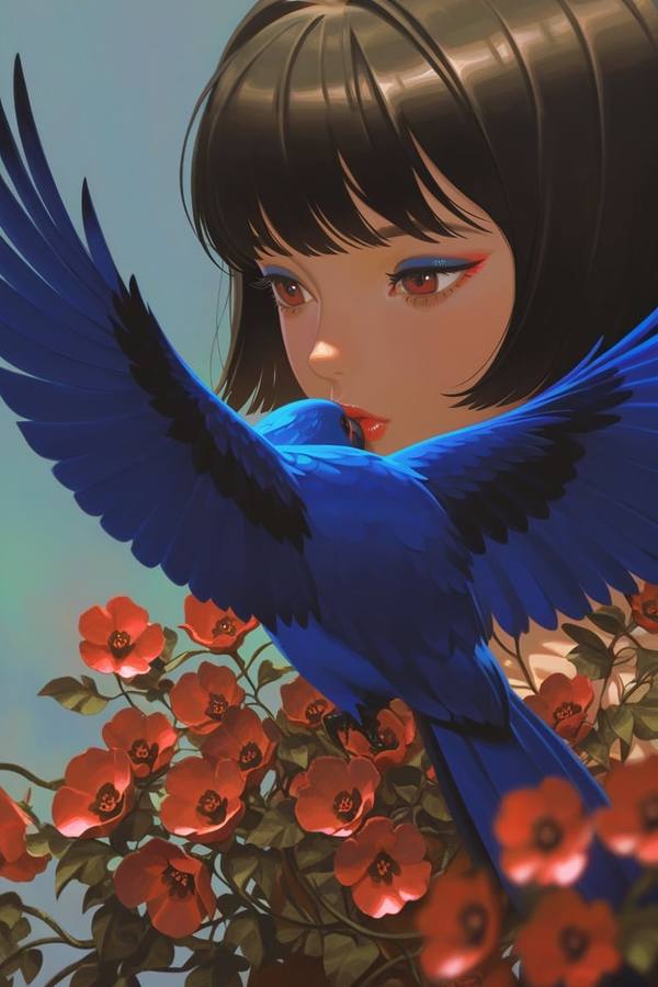 AI-generated image analyzed by PromptLens