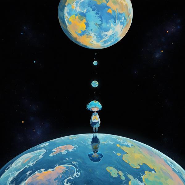 AI-generated image analyzed by PromptLens