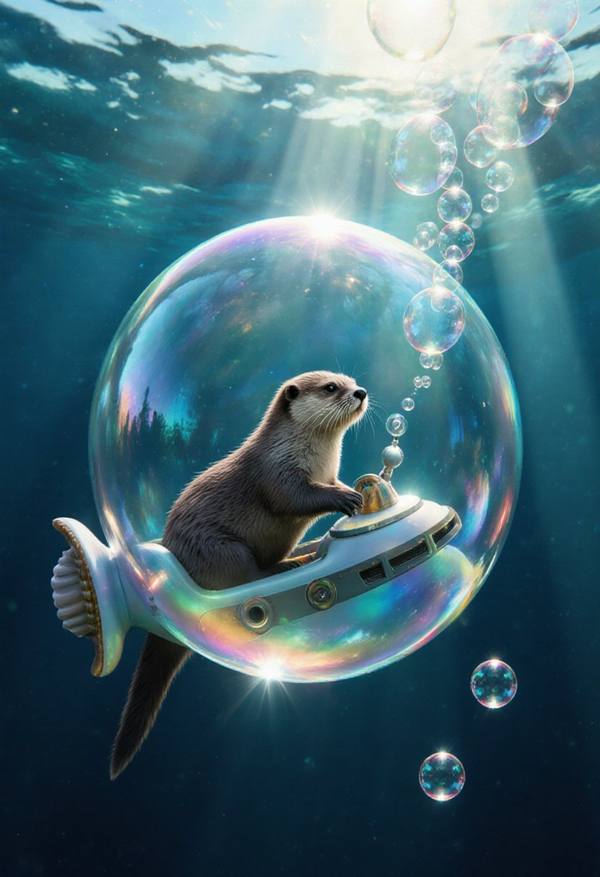 AI-generated image analyzed by PromptLens