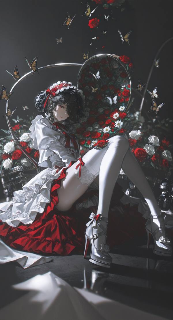 AI-generated image analyzed by PromptLens