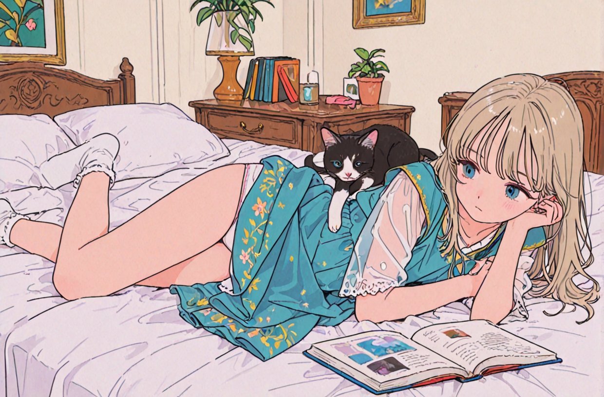 AI-generated image analyzed by PromptLens