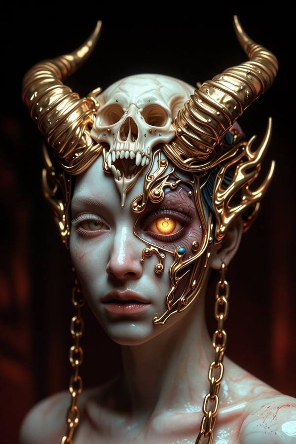 AI-generated image analyzed by PromptLens