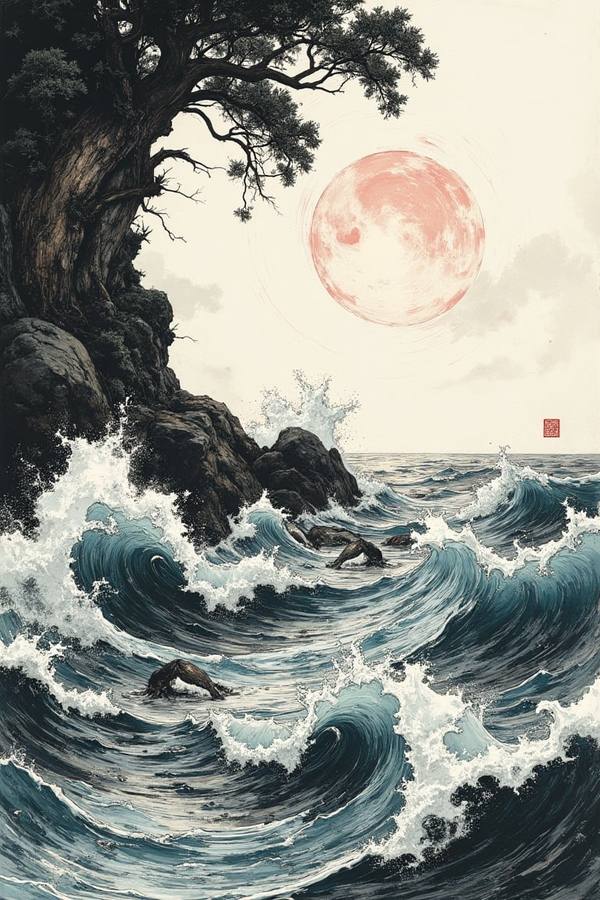 AI-generated image analyzed by PromptLens