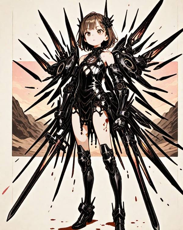 AI-generated image analyzed by PromptLens