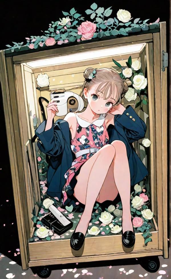 AI-generated image analyzed by PromptLens