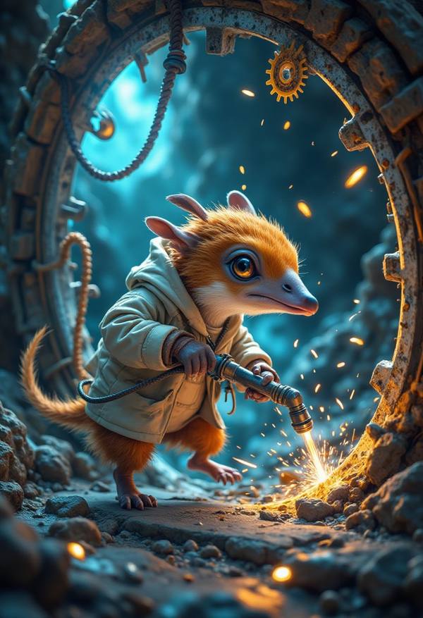 AI-generated image analyzed by PromptLens