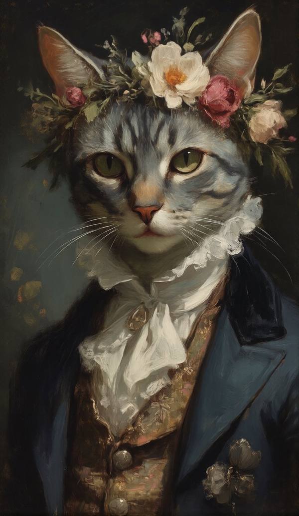 AI-generated image analyzed by PromptLens