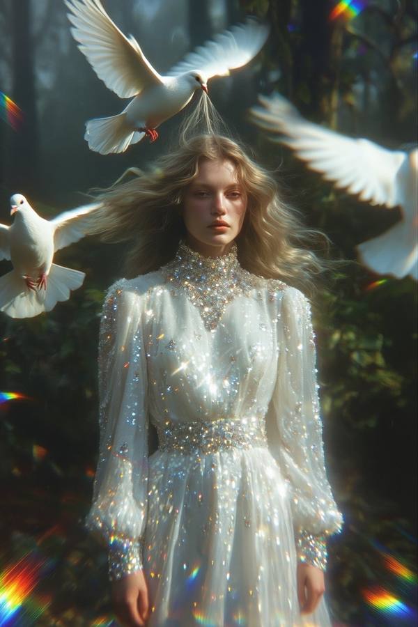 AI-generated image analyzed by PromptLens