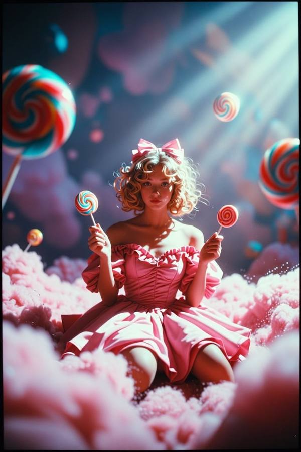 AI-generated image analyzed by PromptLens