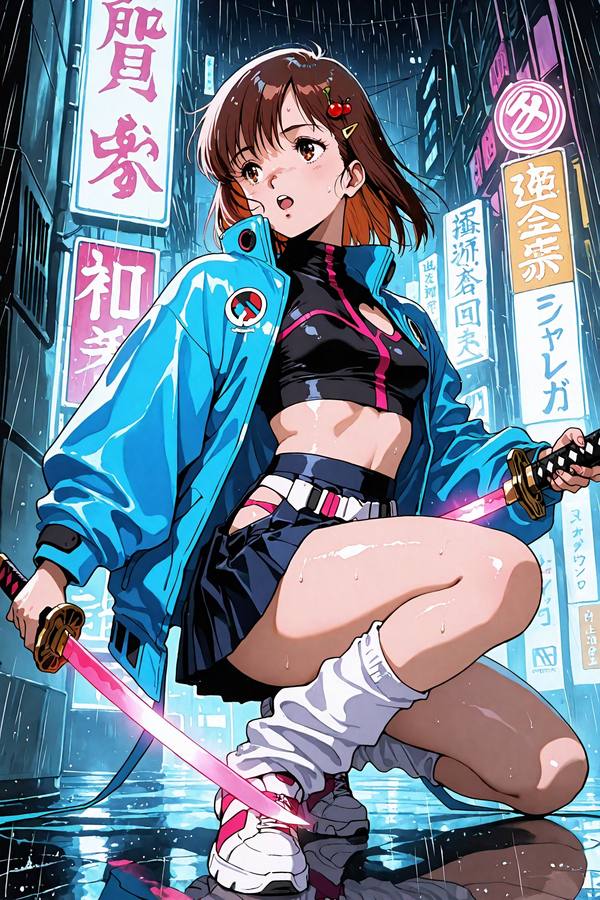 AI-generated image analyzed by PromptLens