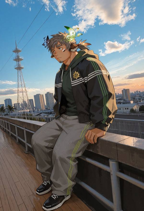 AI-generated image analyzed by PromptLens