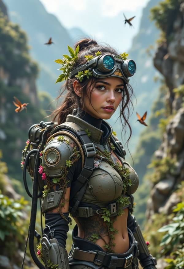 AI-generated image analyzed by PromptLens