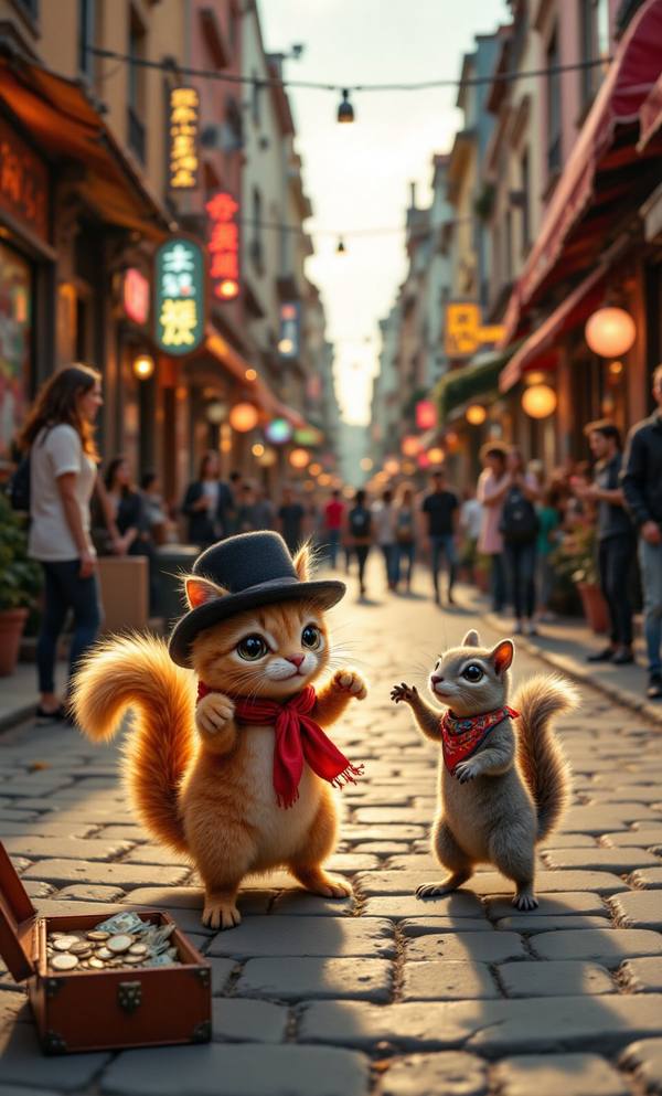 AI-generated image analyzed by PromptLens