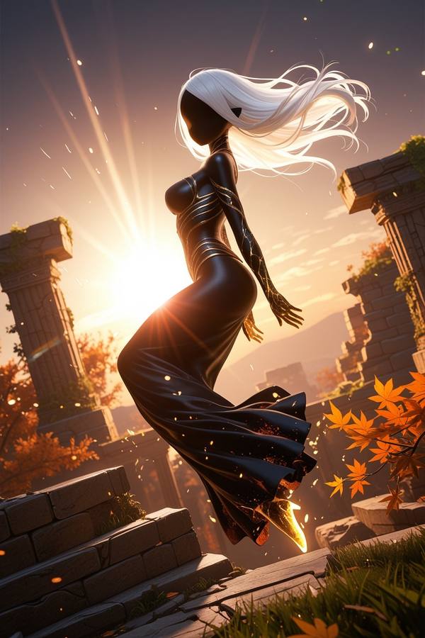 AI-generated image analyzed by PromptLens