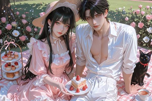 AI-generated image analyzed by PromptLens