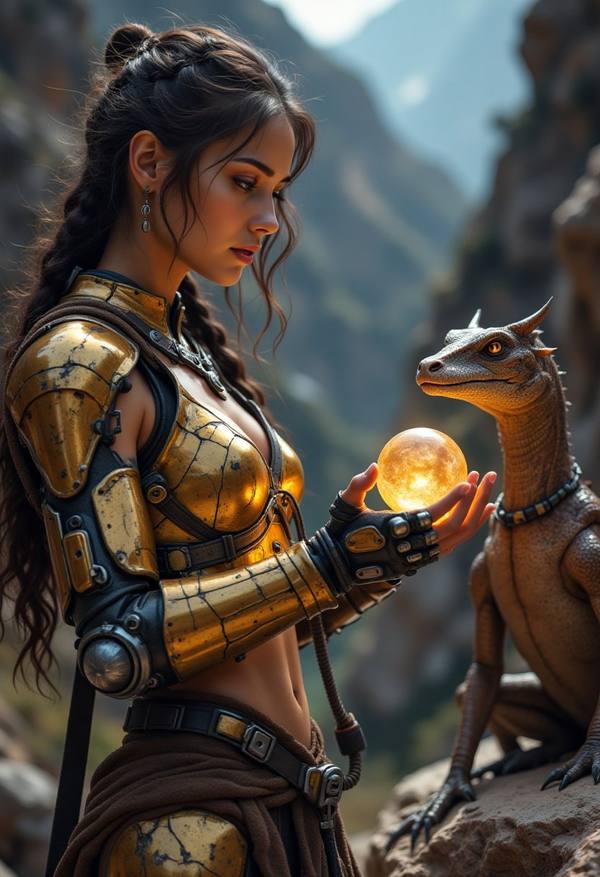 AI-generated image analyzed by PromptLens