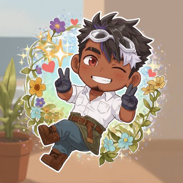 AI-generated image analyzed by PromptLens