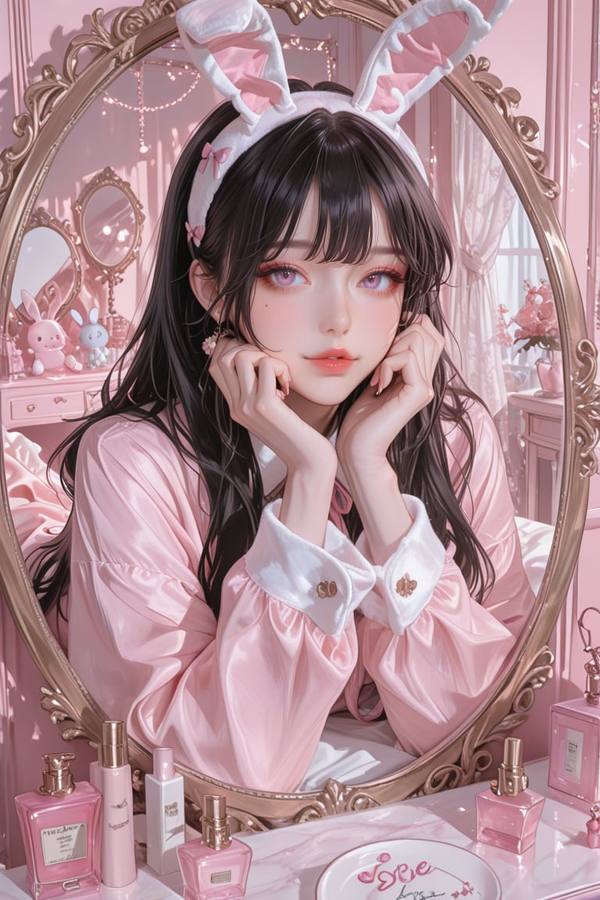 AI-generated image analyzed by PromptLens