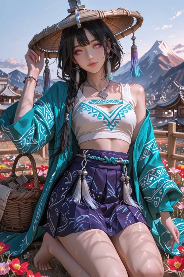 AI-generated image analyzed by PromptLens