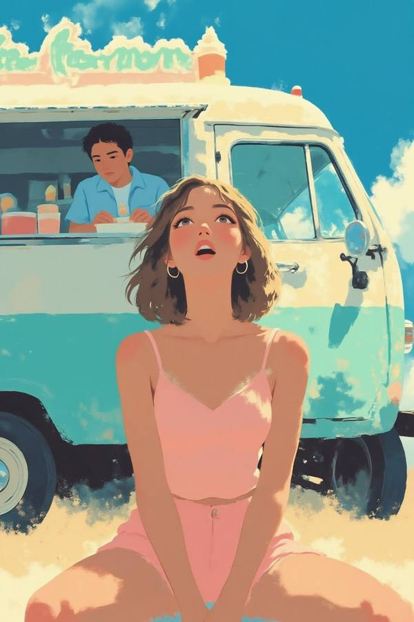 AI-generated image analyzed by PromptLens