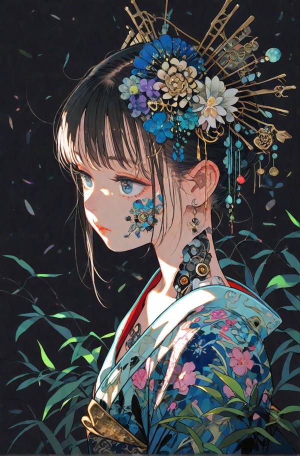 AI-generated image analyzed by PromptLens