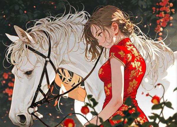 AI-generated image analyzed by PromptLens