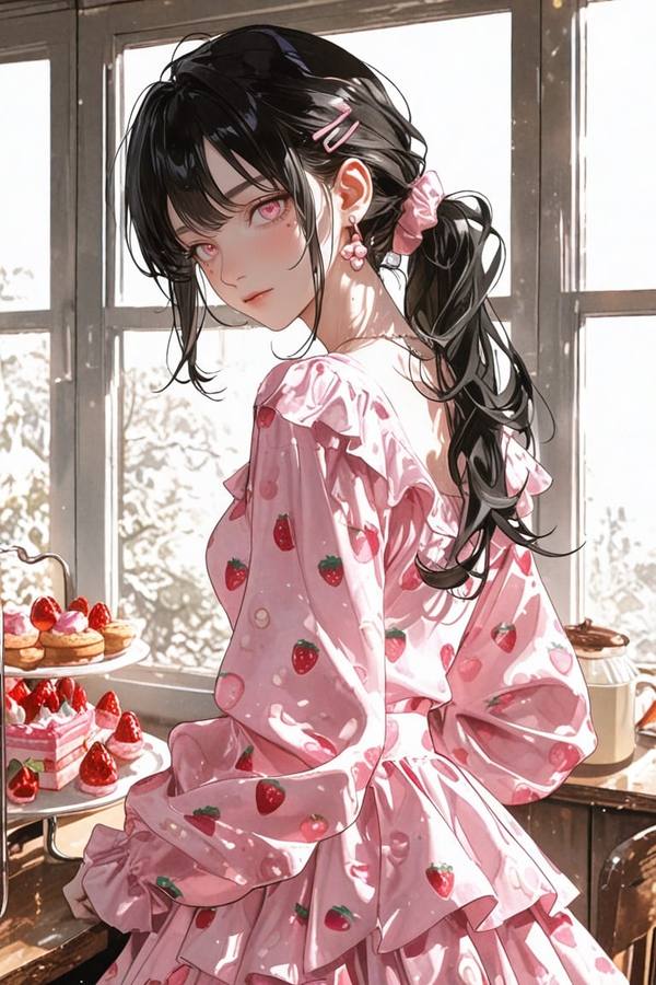 AI-generated image analyzed by PromptLens