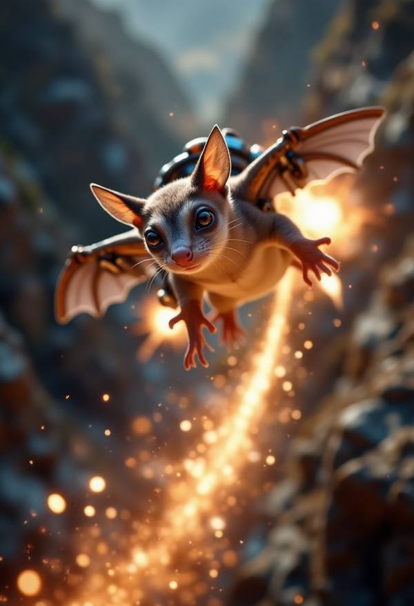 AI-generated image analyzed by PromptLens