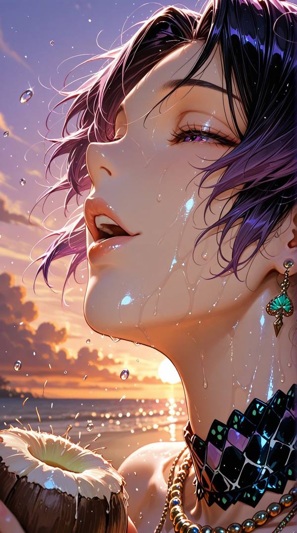 AI-generated image analyzed by PromptLens