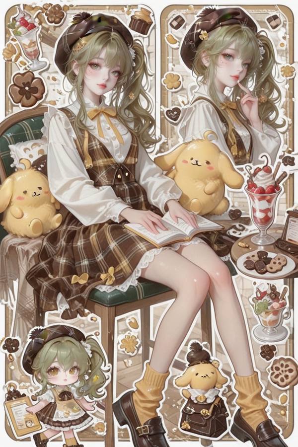 AI-generated image analyzed by PromptLens