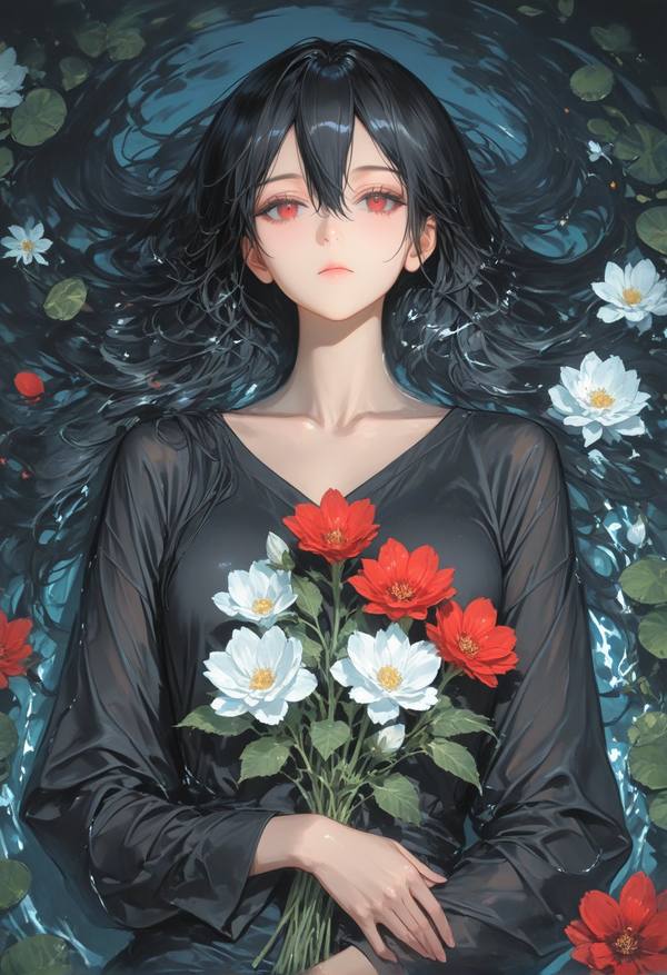 AI-generated image analyzed by PromptLens