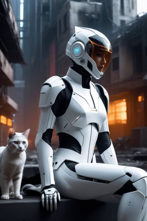 AI-generated image analyzed by PromptLens