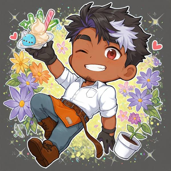 AI-generated image analyzed by PromptLens