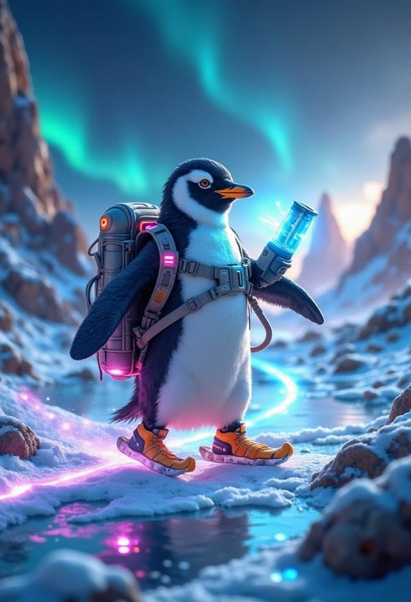 AI-generated image analyzed by PromptLens